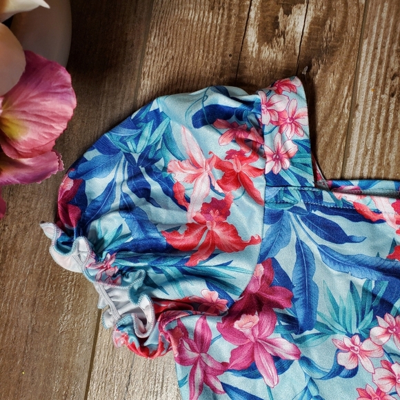 Tommy Bahama Girl’s Tropical Summer Dress Size 5 NWOT - Picture 8 of 14